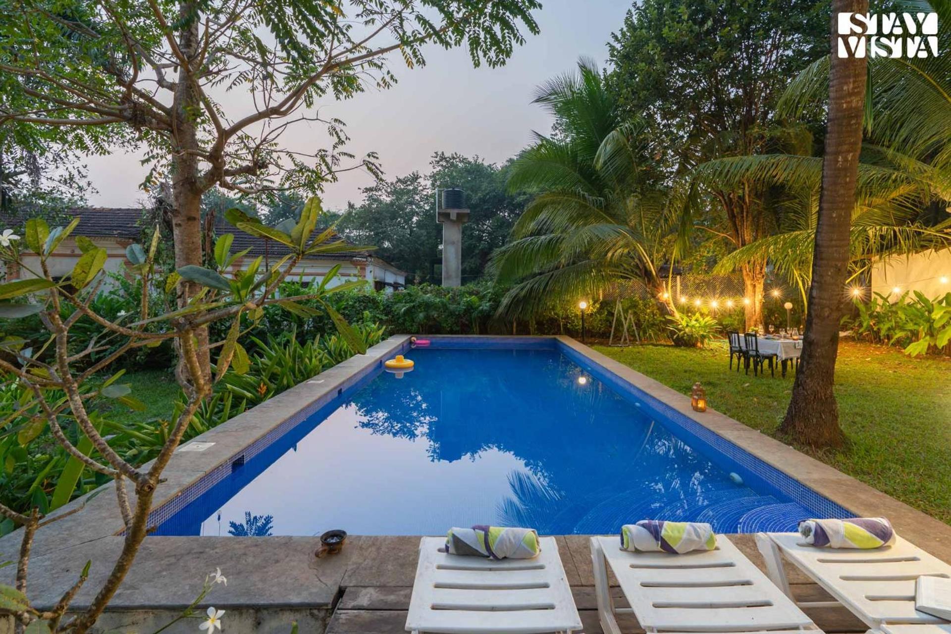 Stayvista At Amalia By Tellado With Pool, Wifi Assagao Buitenkant foto